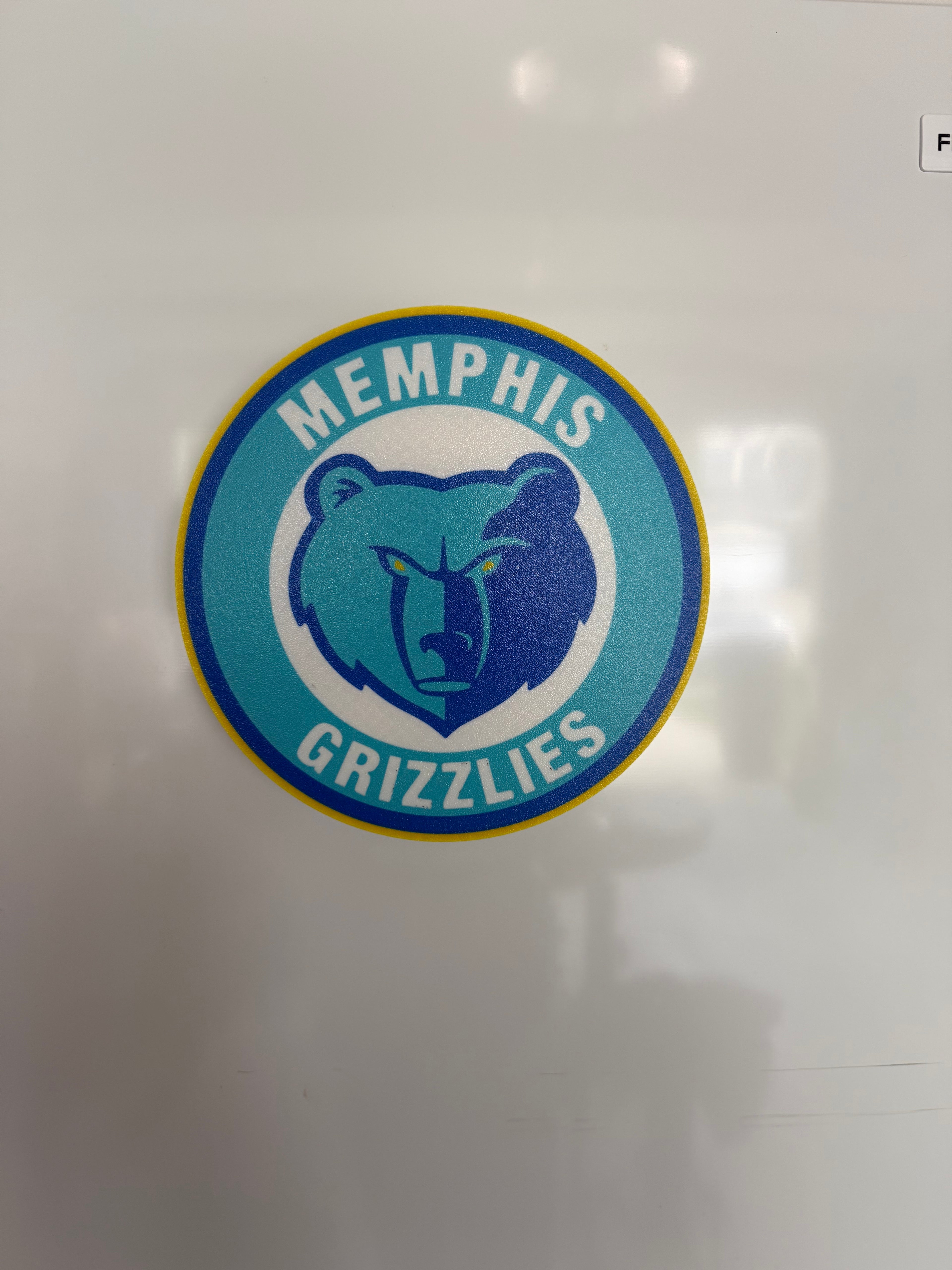 Memphis Grizzlies Wall Plaque Sign