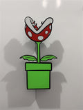 Piranha Plant from Super Mario Brothers Wall Plaque Sign