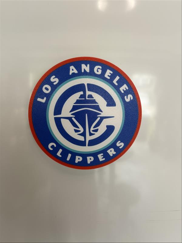 Los Angeles Clippers Wall Plaque Sign