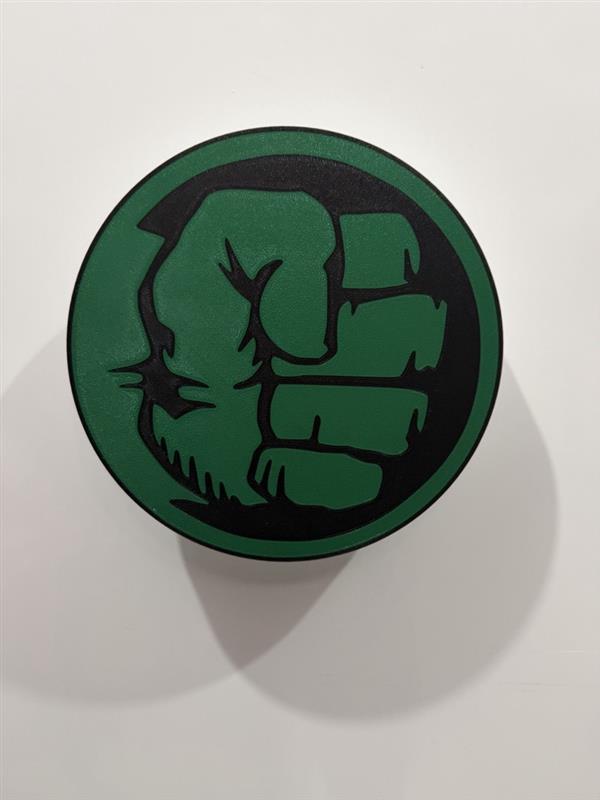 Hulk Wall Plaque Sign