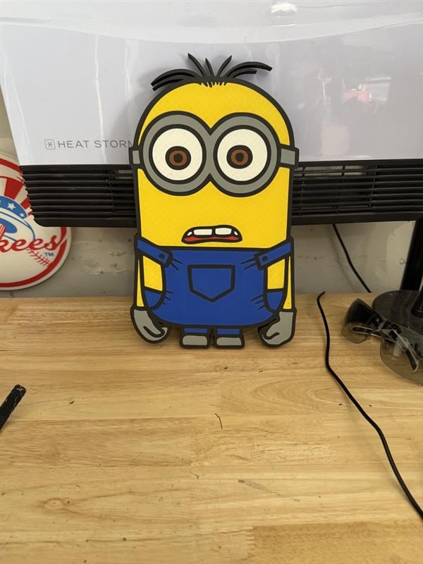 Minions Wall Plaque Sign
