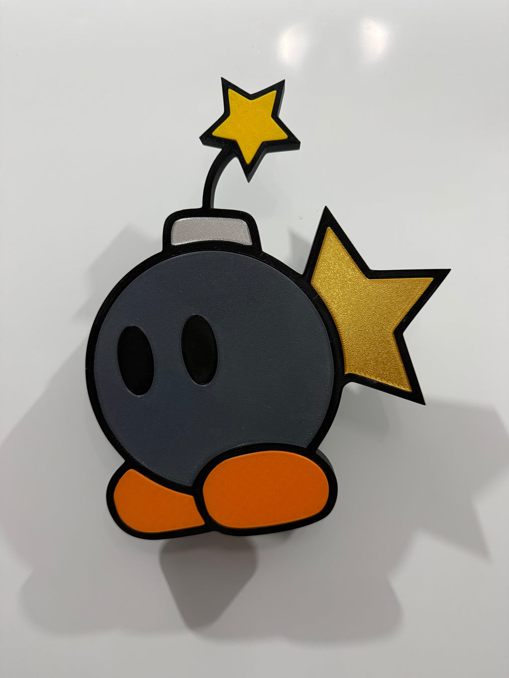 Bomb from Super Mario Brothers Wall Plaque Sign