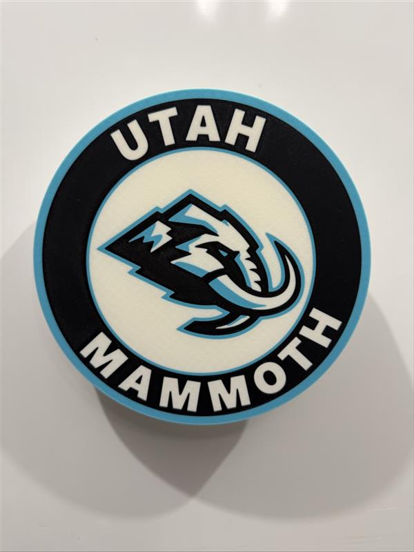 Utah Mammoth Wall Plaque Sign