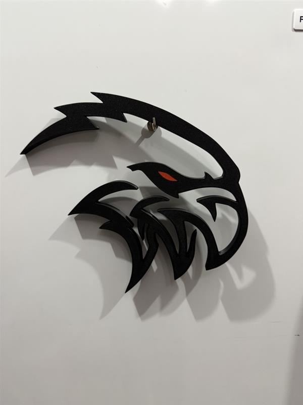 Jeep Track Hawk Wall Plaque Sign