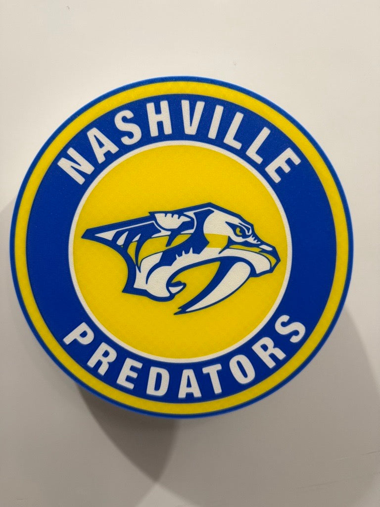 Nashville Predators Wall Plaque Sign
