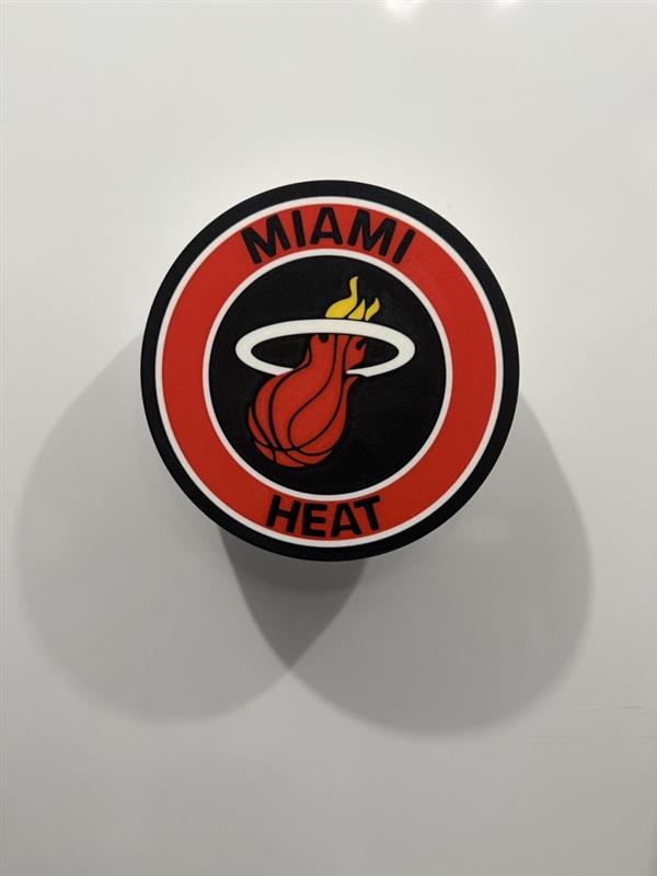 Miami Heat Wall Plaque Sign