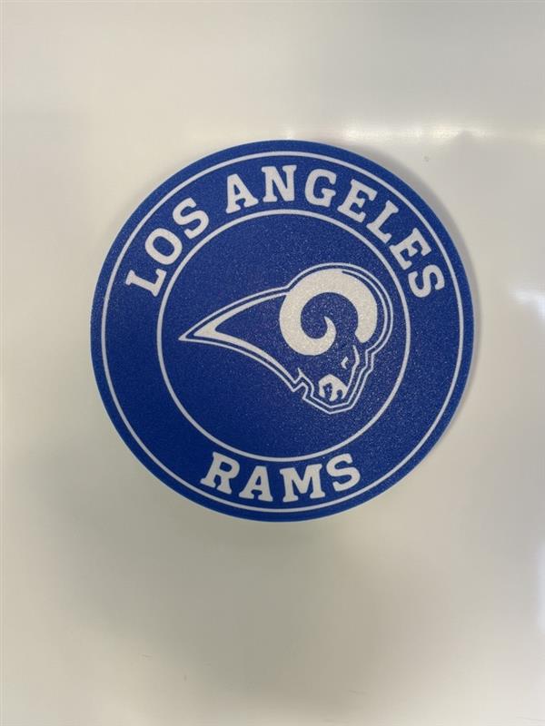 Los Angeles Rams Wall Plaque Sign