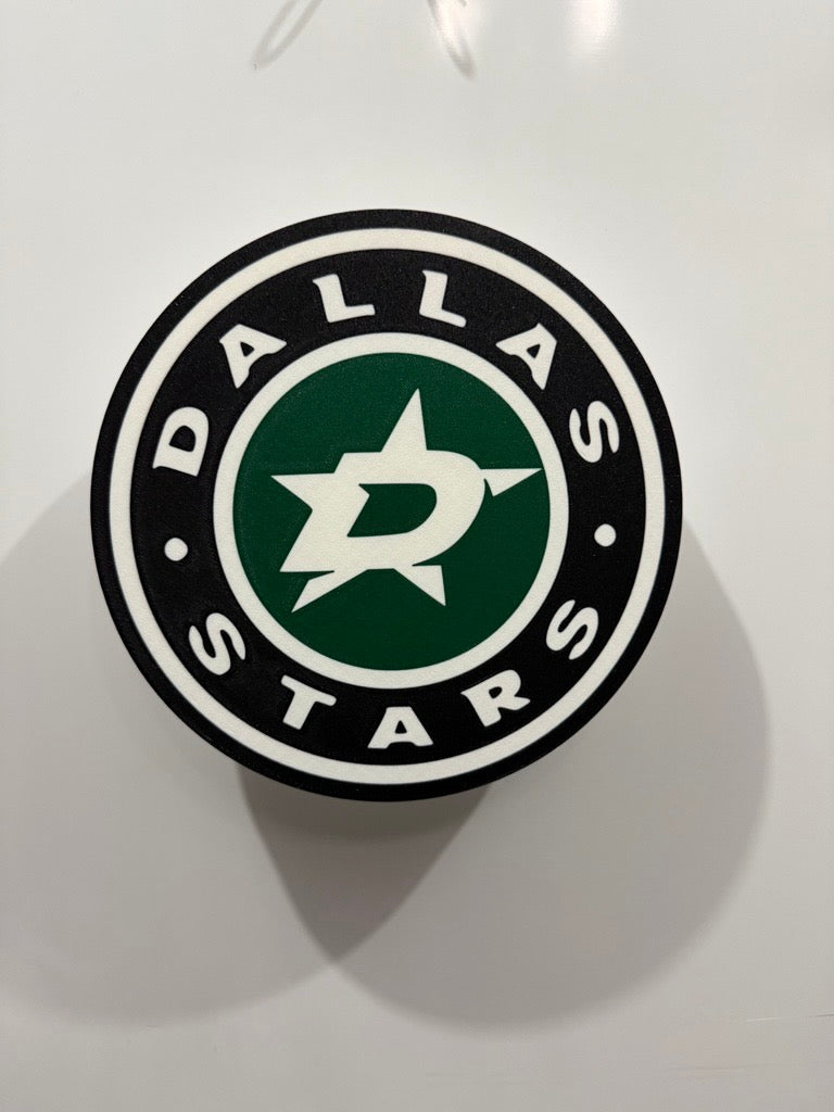 Dallas Stars Wall Plaque Sign