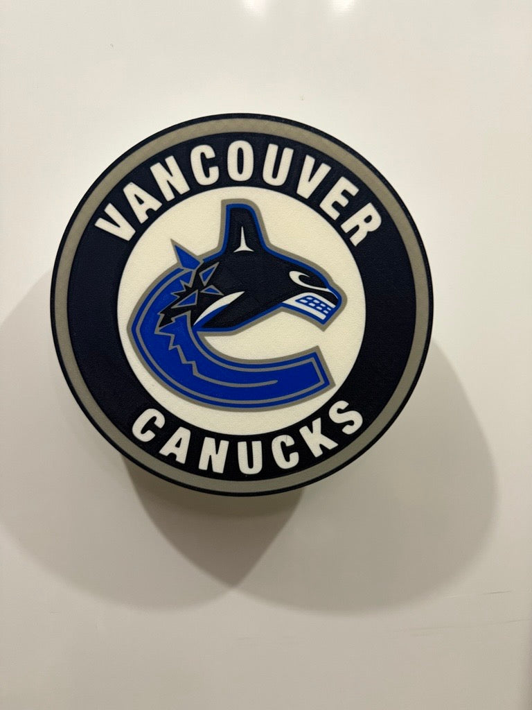Vancouver Canucks Wall Plaque Sign