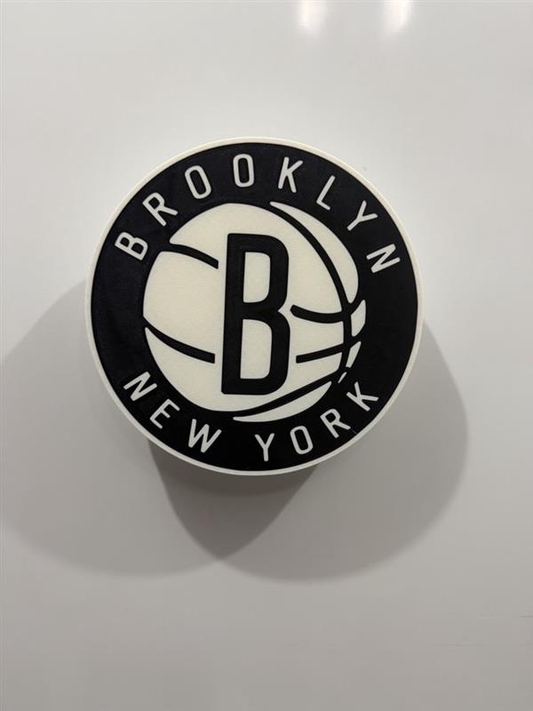 Brooklyn Nets Wall Plaque Sign