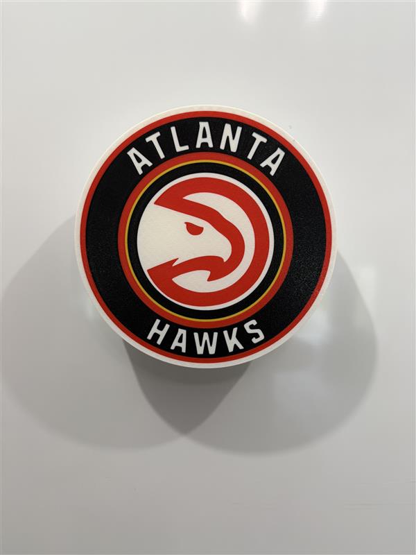 Atlanta Hawks Wall Plaque Sign