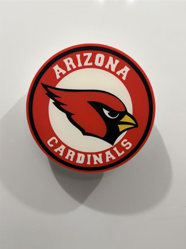 Arizona Cardinals Wall Plaque Sign