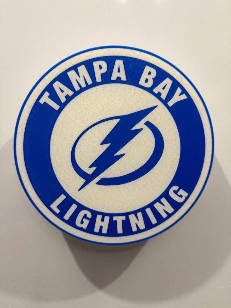 Tampa Bay Lightnings Wall Plaque Sign