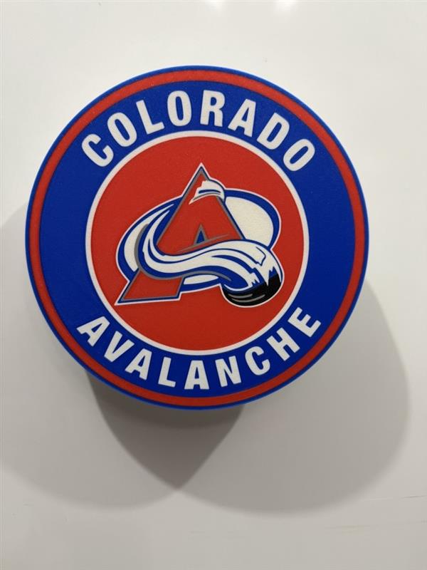 Colorado Avalanche Wall Plaque Sign