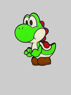 Yoshi from Super Mario Brothers Wall Plaque Sign
