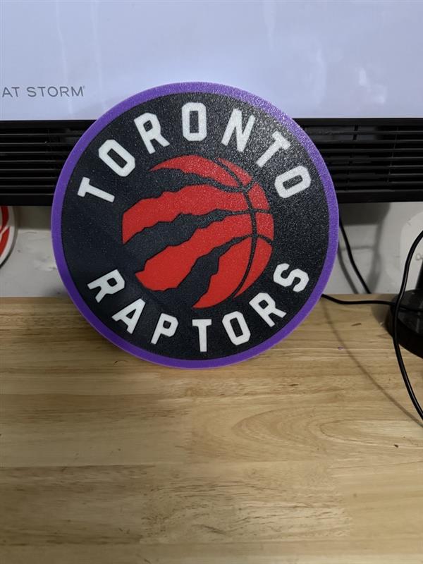 Toronto Raptors Wall Plaque Sign