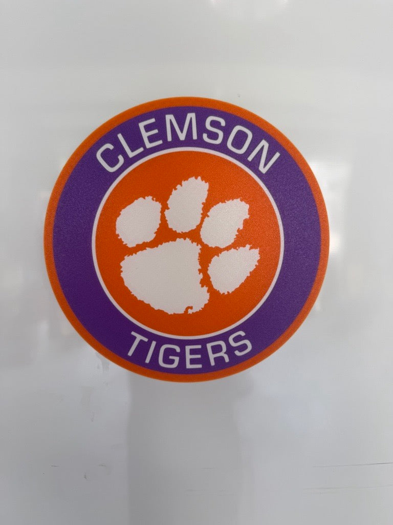 Clemson Tigers Wall Plaque Sign