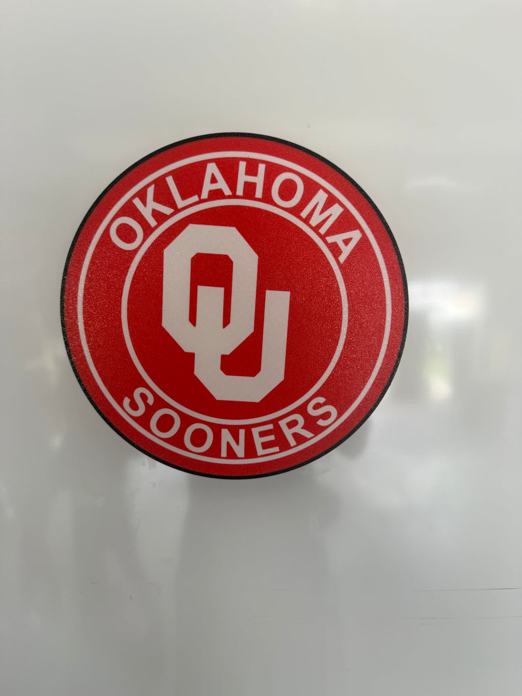 Oklahoma Sooners Wall Plaque Sign