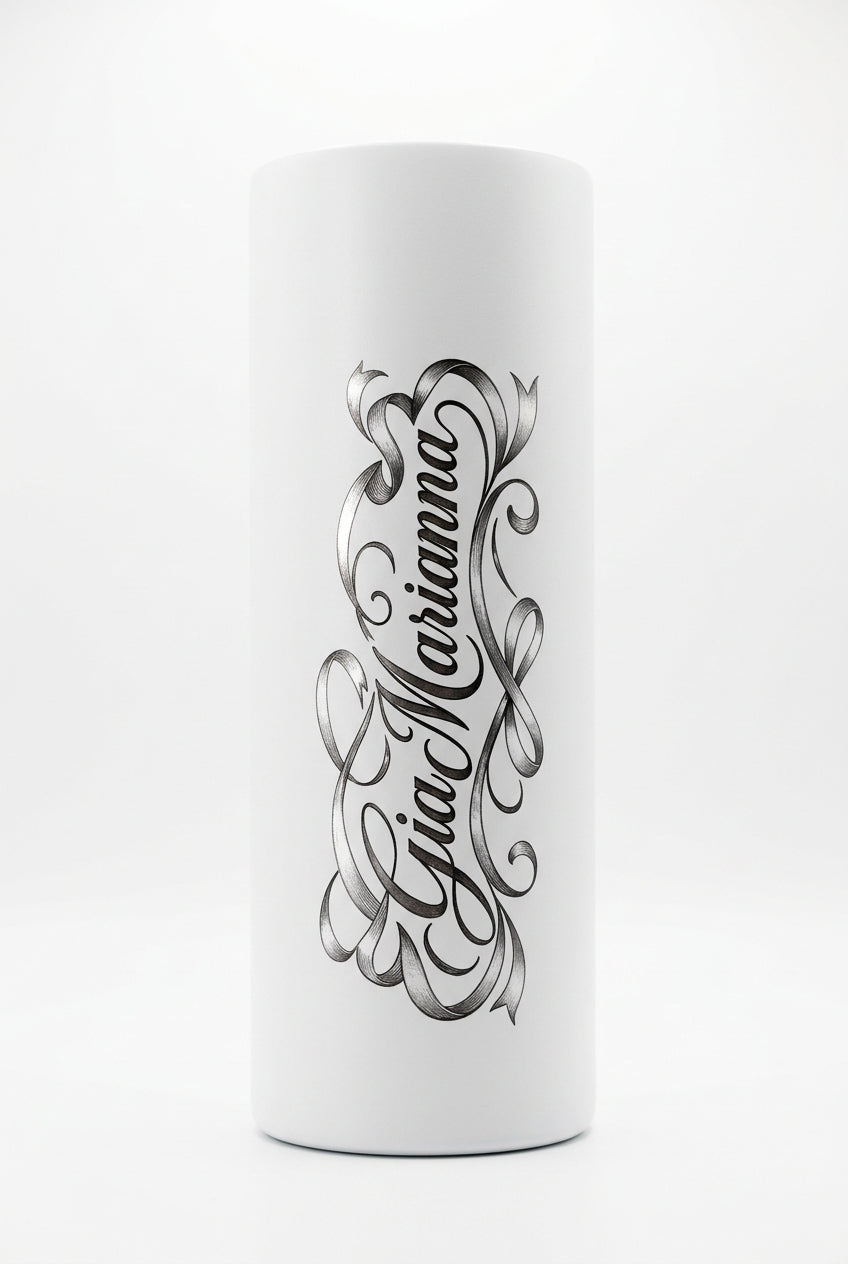 20oz Glow in the Dark Tumbler Custom Engraved