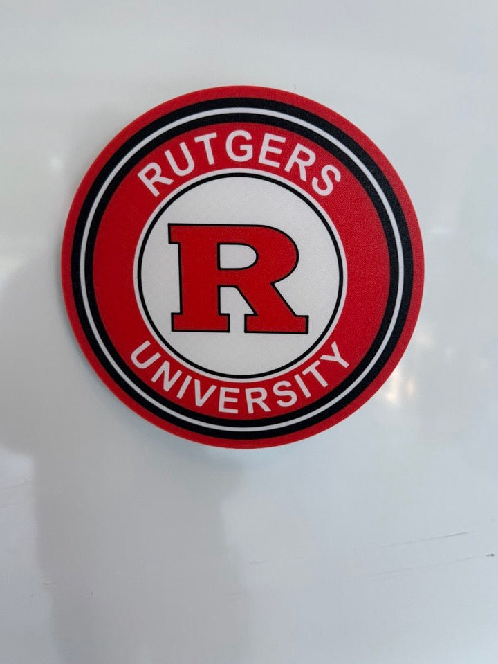 Rutgers Scarlet Knights Wall Plaque Sign