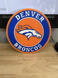 Denver Broncos Wall Plaque Sign