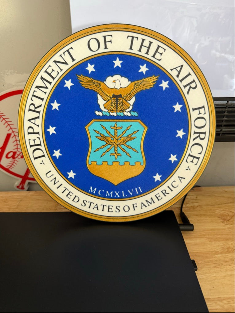 U.S.A Airforce Wall Plaque Sign