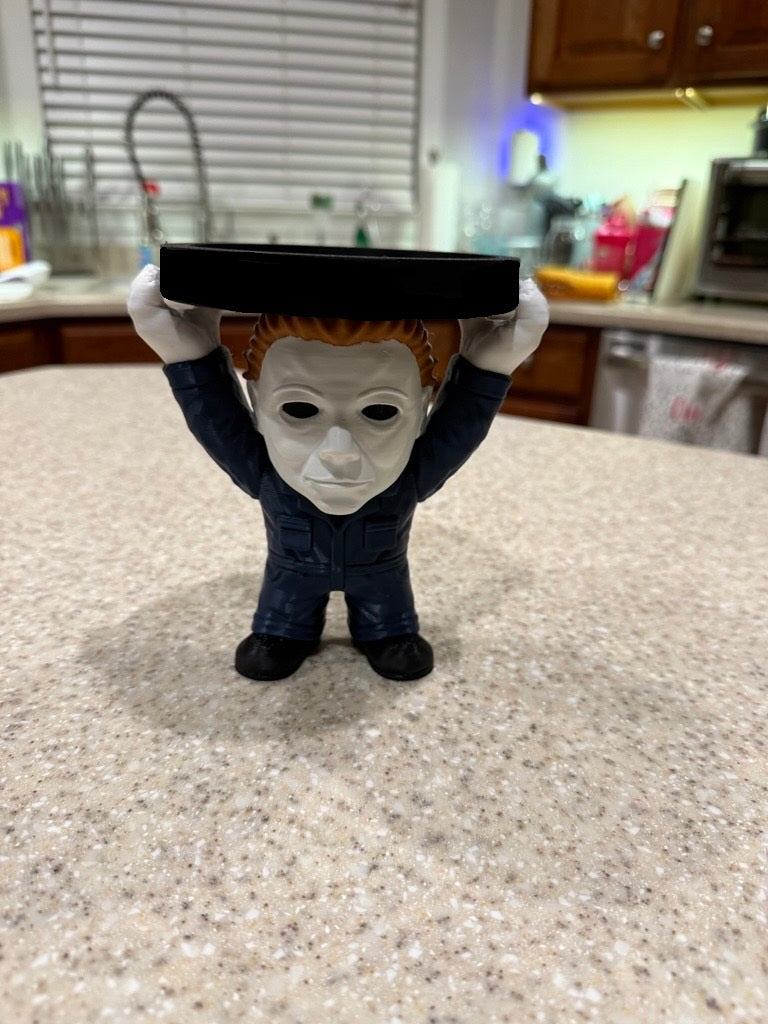 Mike Myers 3 Wick Candle Holder