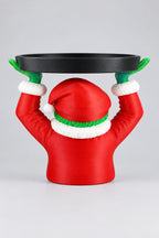 The Green Grumpy Guy 3 Wick Candle Holder
