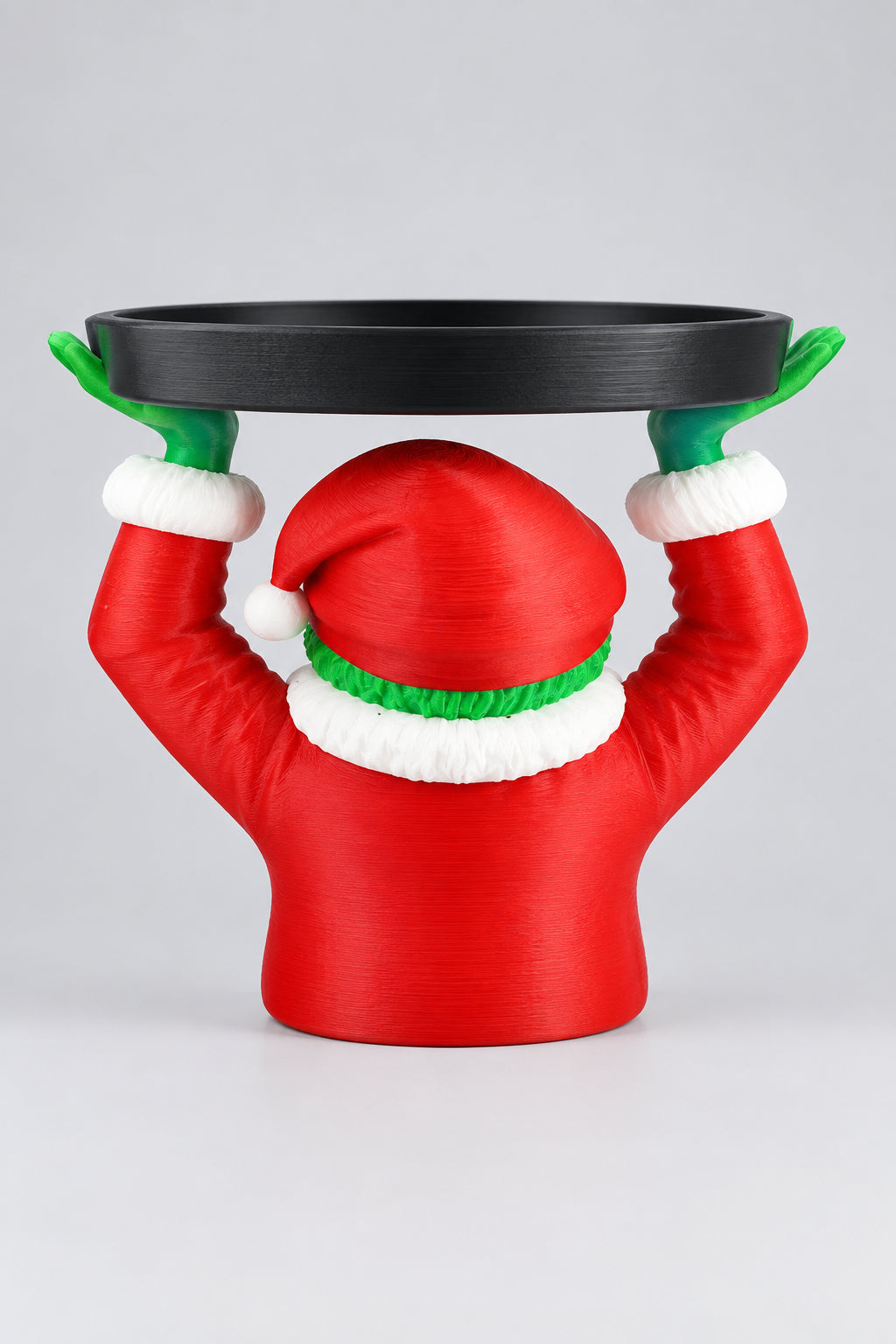 The Green Grumpy Guy 3 Wick Candle Holder