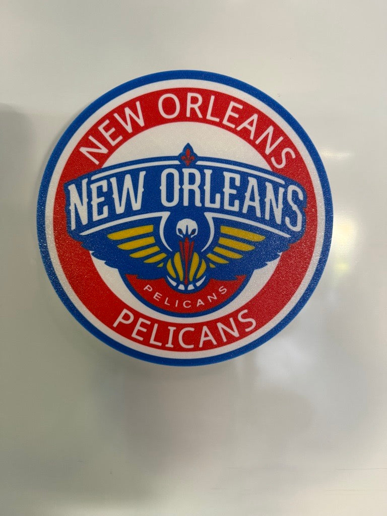 New Orleans Pelicans Wall Plaque Sign