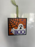 Boo wall plaque sign