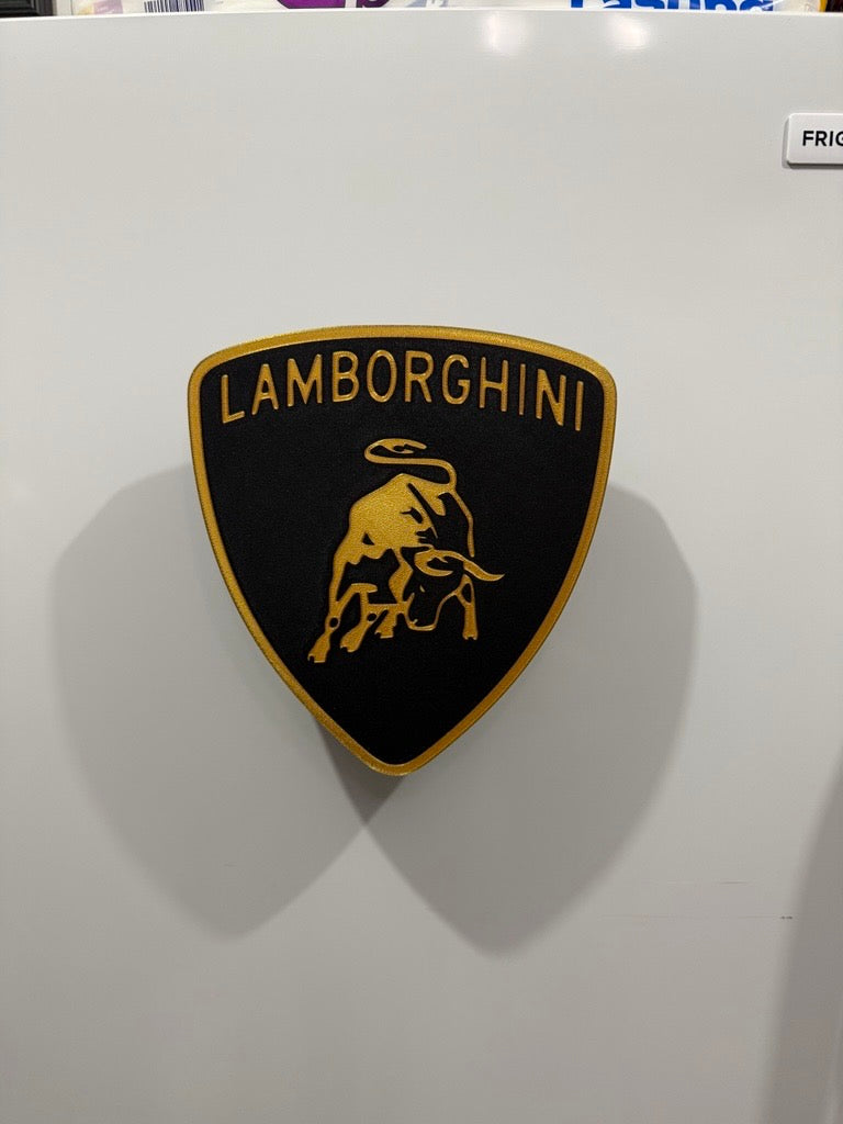 Lamborghini Wall Plaque Sign