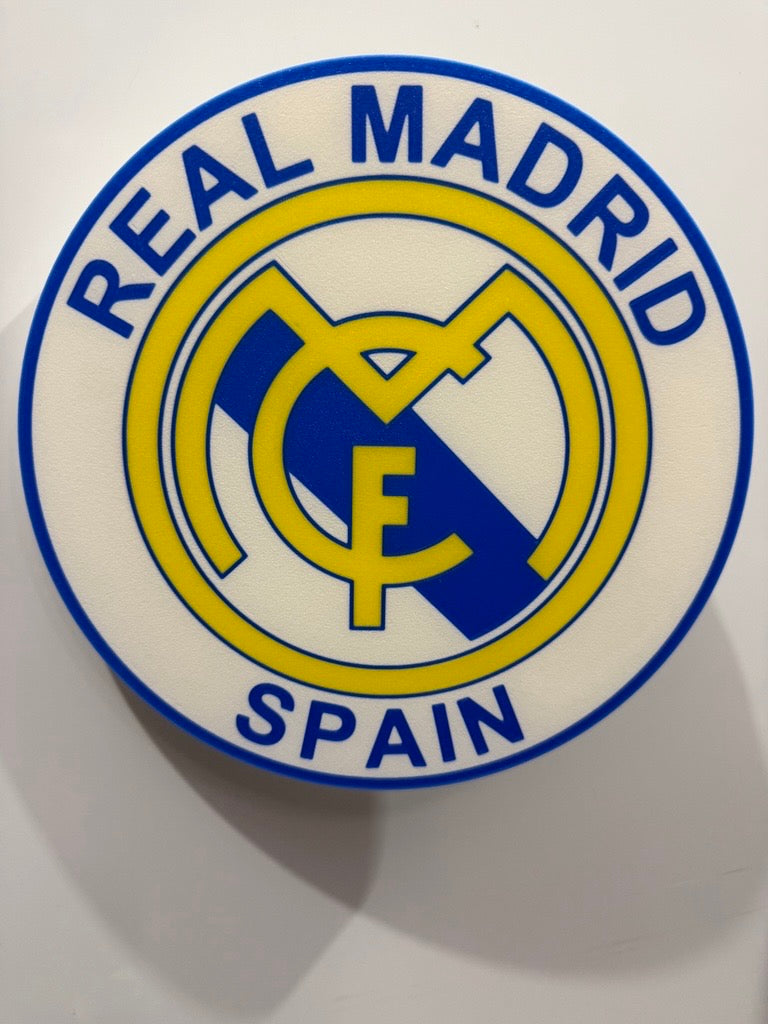 Real Madrid Spain Wall Plaque Sign