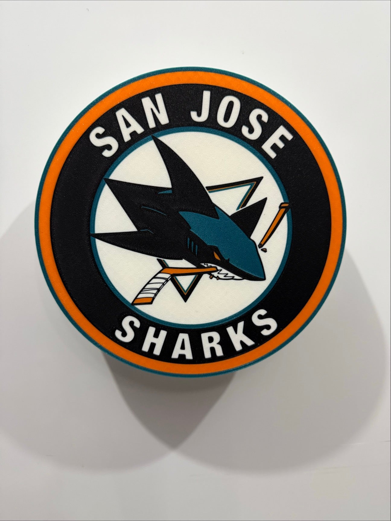 San Jose Sharks Wall Plaque Sign