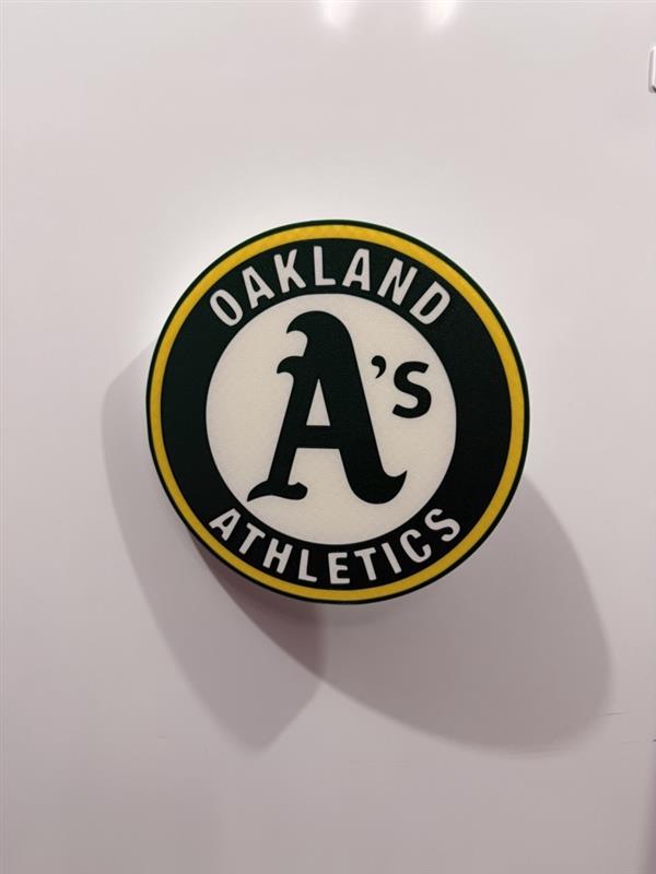 Oakland Athletics Wall Plaque Sign