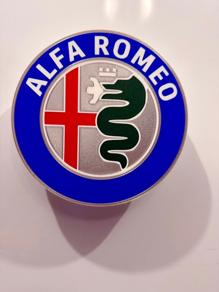 Alfa Romeo Wall Plaque Sign