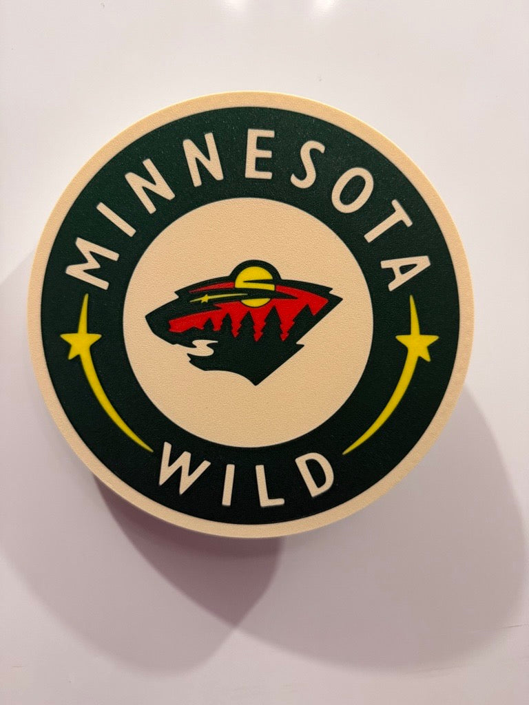 Minnesota Wild Wall Plaque Sign