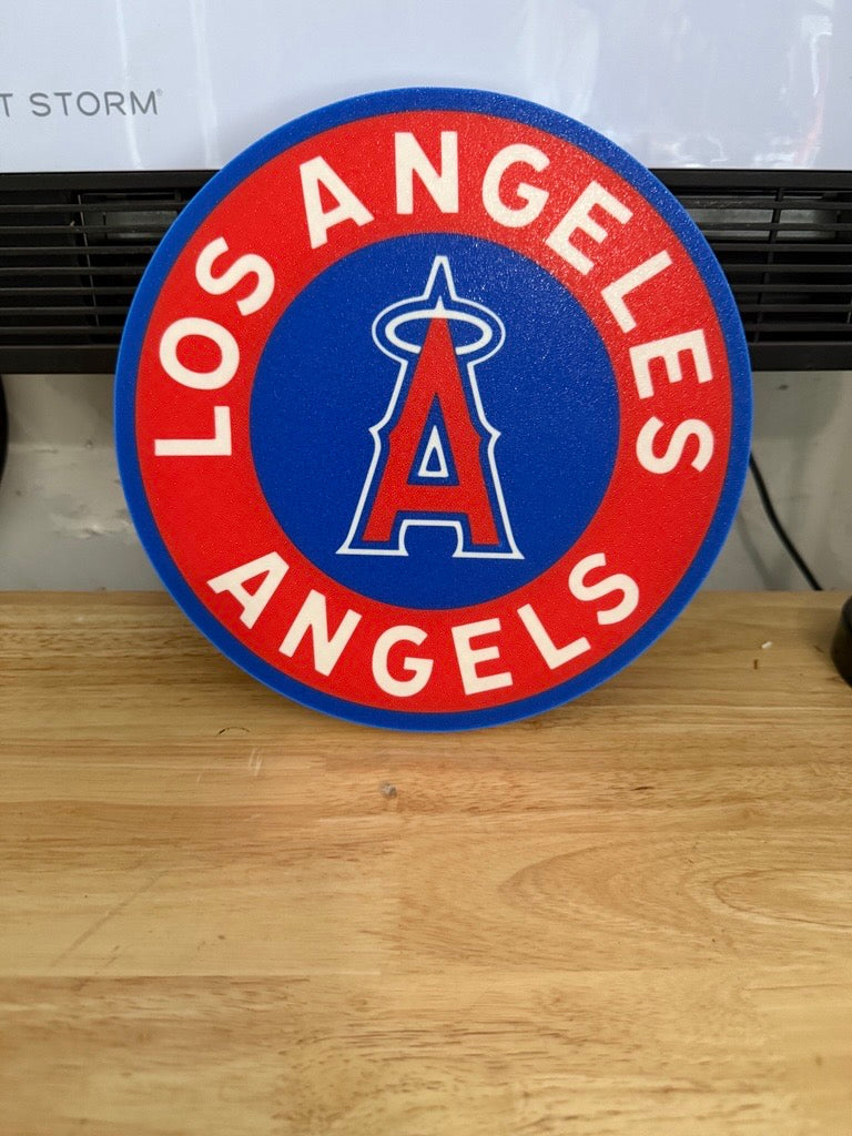 Los Angeles Angels Wall Plaque Sign