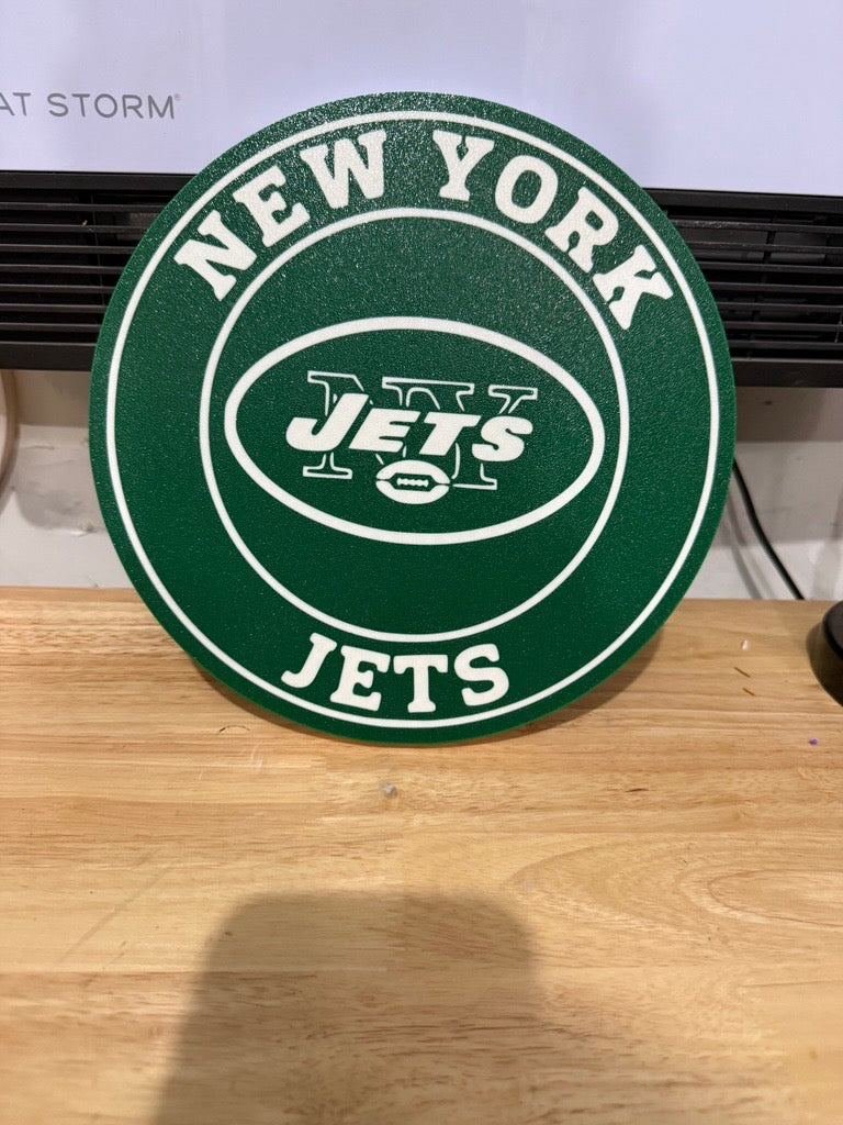 New York Jets Wall Plaque Sign