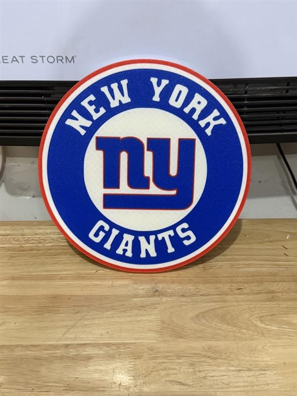 New York Giants Wall Plaque Sign