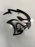 Dodge Hellcat Wall Plaque Sign