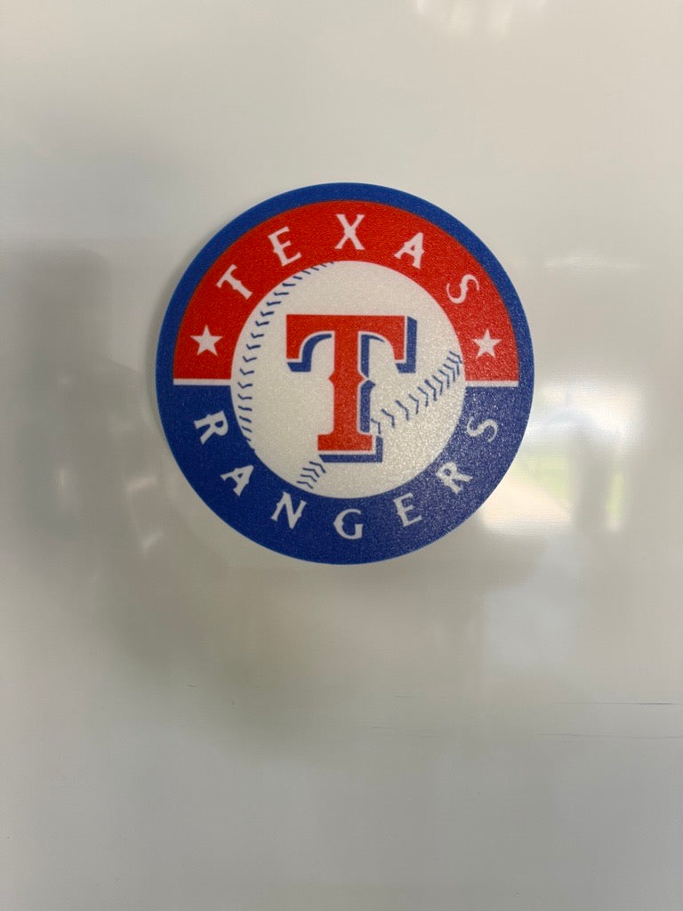 Texas Rangers Wall Plaque Sign