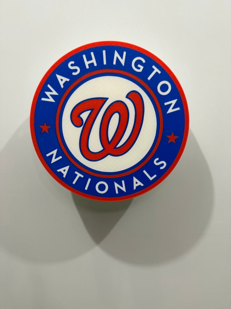 Washington Nationals Wall Plaque Sign