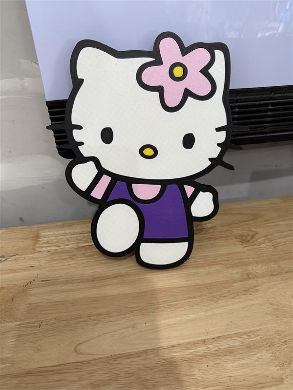 Hello Kitty Wall Plaque Sign