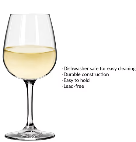12.75 oz Stemmed Wine Glass Custom Engraved