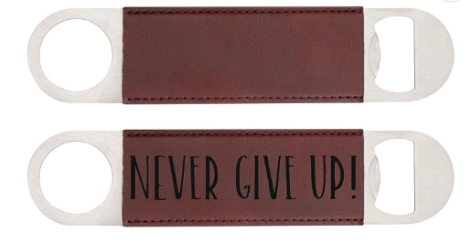 Leather Bottle Opener Custom Engraved