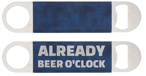 Leather Bottle Opener Custom Engraved