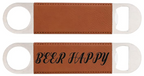Leather Bottle Opener Custom Engraved