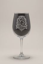 12.75 oz Stemmed Wine Glass Custom Engraved