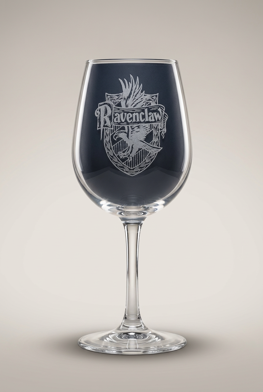12.75 oz Stemmed Wine Glass Custom Engraved